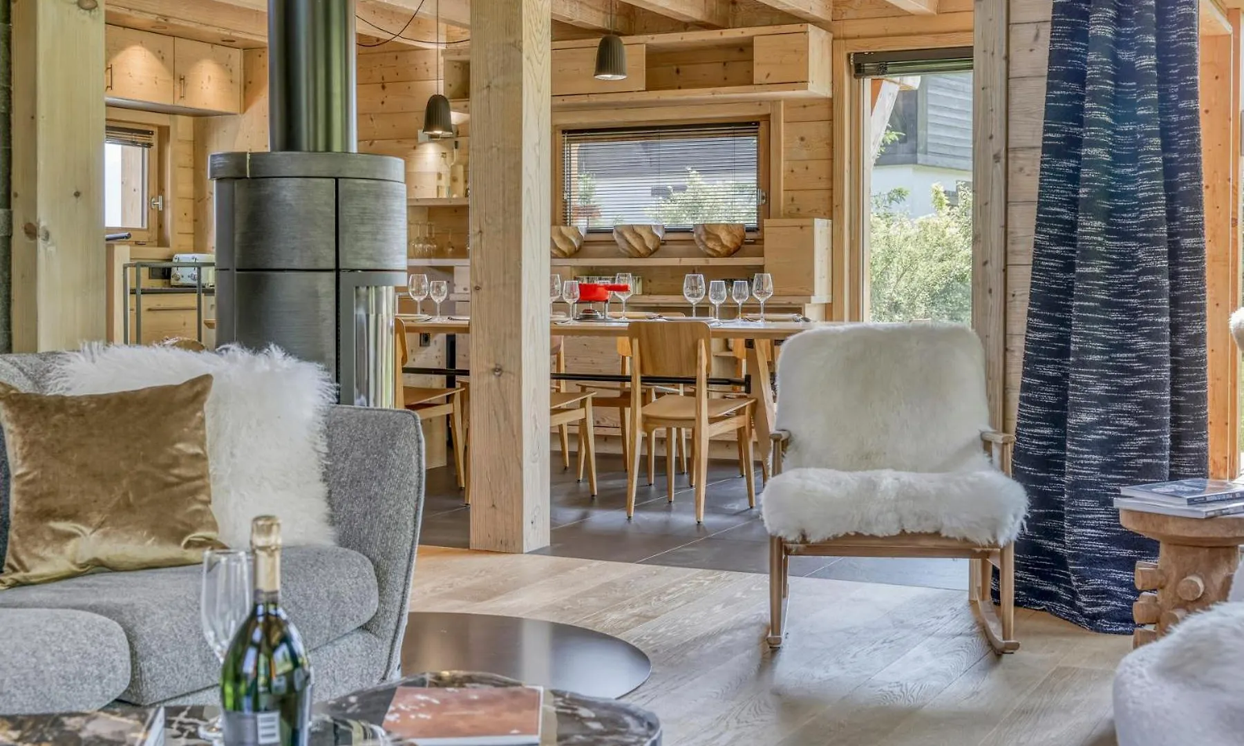 Villa Chalet Monte Bianco I Luxe I Bain Nordique I Sauna Combloux France